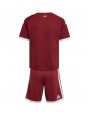 Katar Domácí dres pro děti MS 2026 Krátký Rukáv (+ trenýrky)